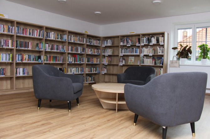 Knihovna v Blansku prošla výraznou rekonstrukcí. Je oázou klidu a pohody