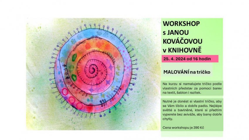 Workshop s Janou Kováčovou