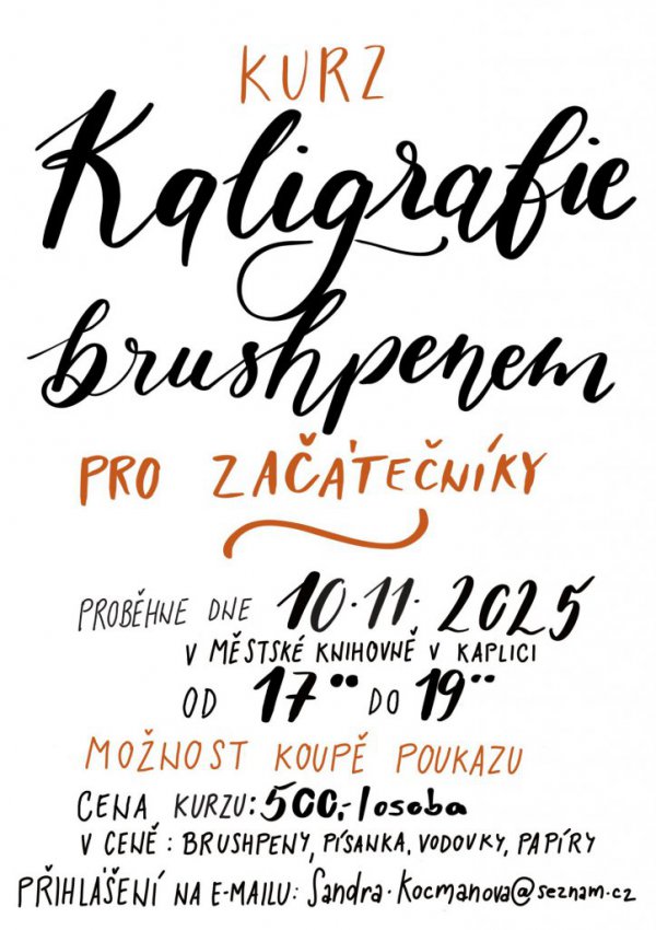 Kaligrafie - Sandra Kocmanová