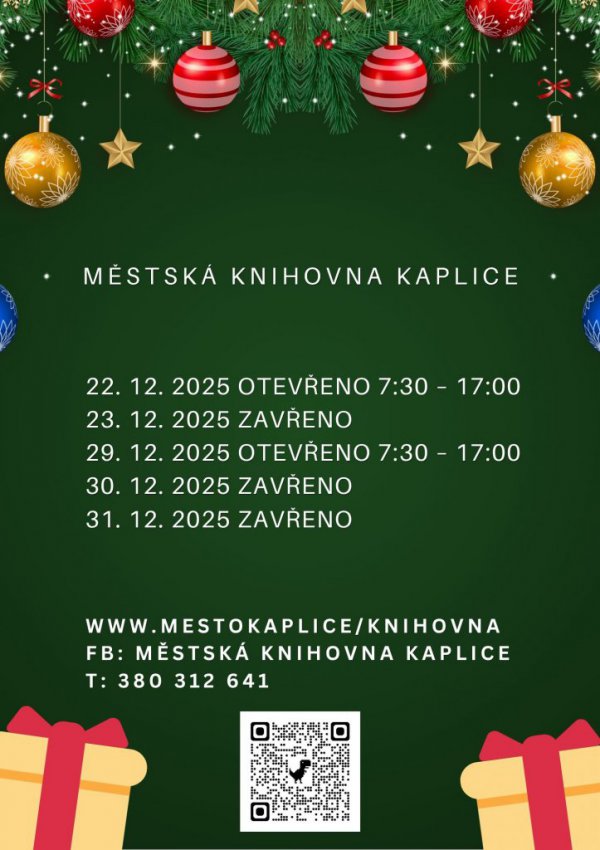 Vánoční otevírací doba