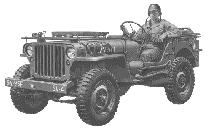 Historický vojenský automobil